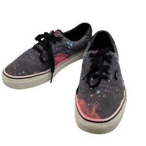 Vans Low Cut Lace Up Sneaker Galaxy Pattern Women's Size 8.5 Men's 7